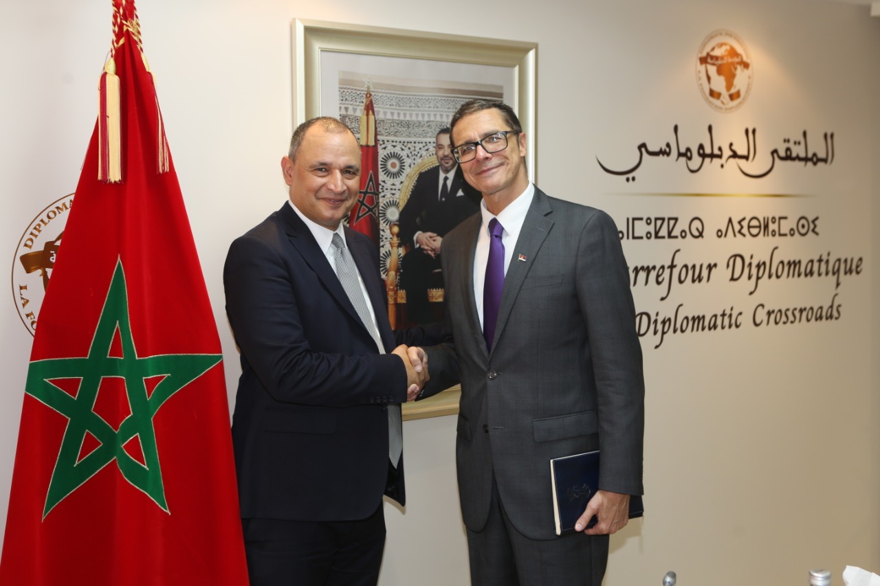 Rabat Ambassador Bauer meets with Minister of Industry and Trade of